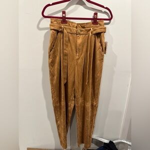 Free People microsuede women’s pants